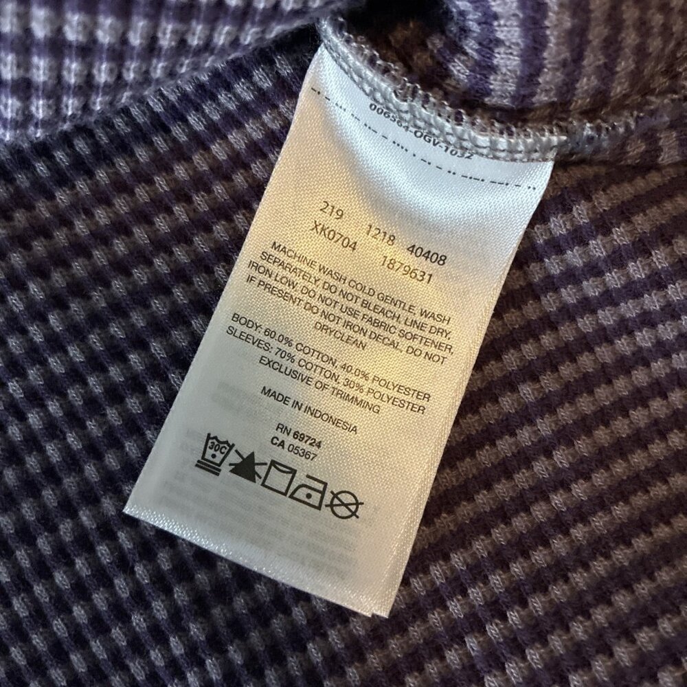 Columbia Womens Hoodie Pullover Purple Thermal Knit Cowl Neck Active Top M - Picture 7 of 7